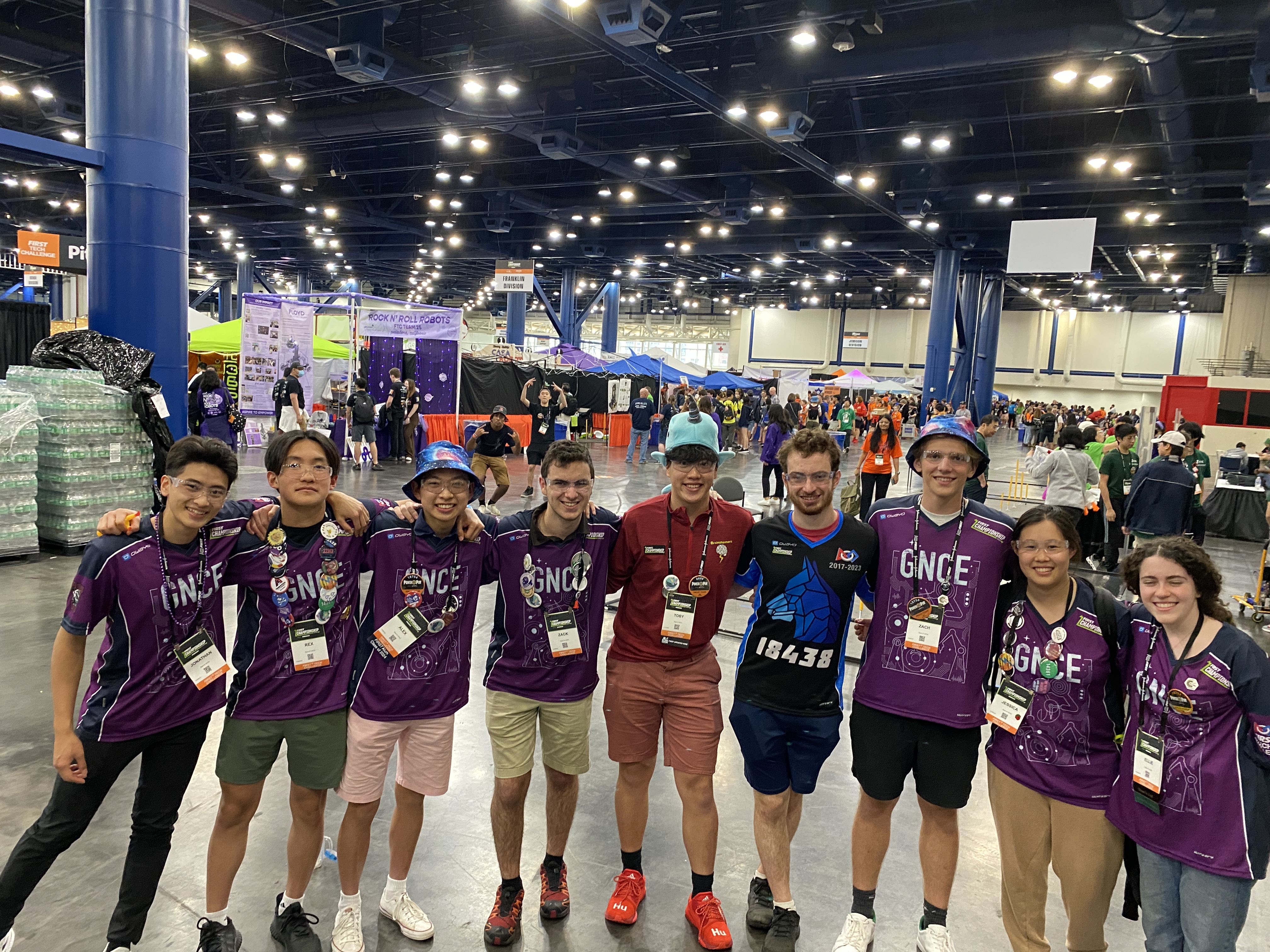 GNCE team with other teams