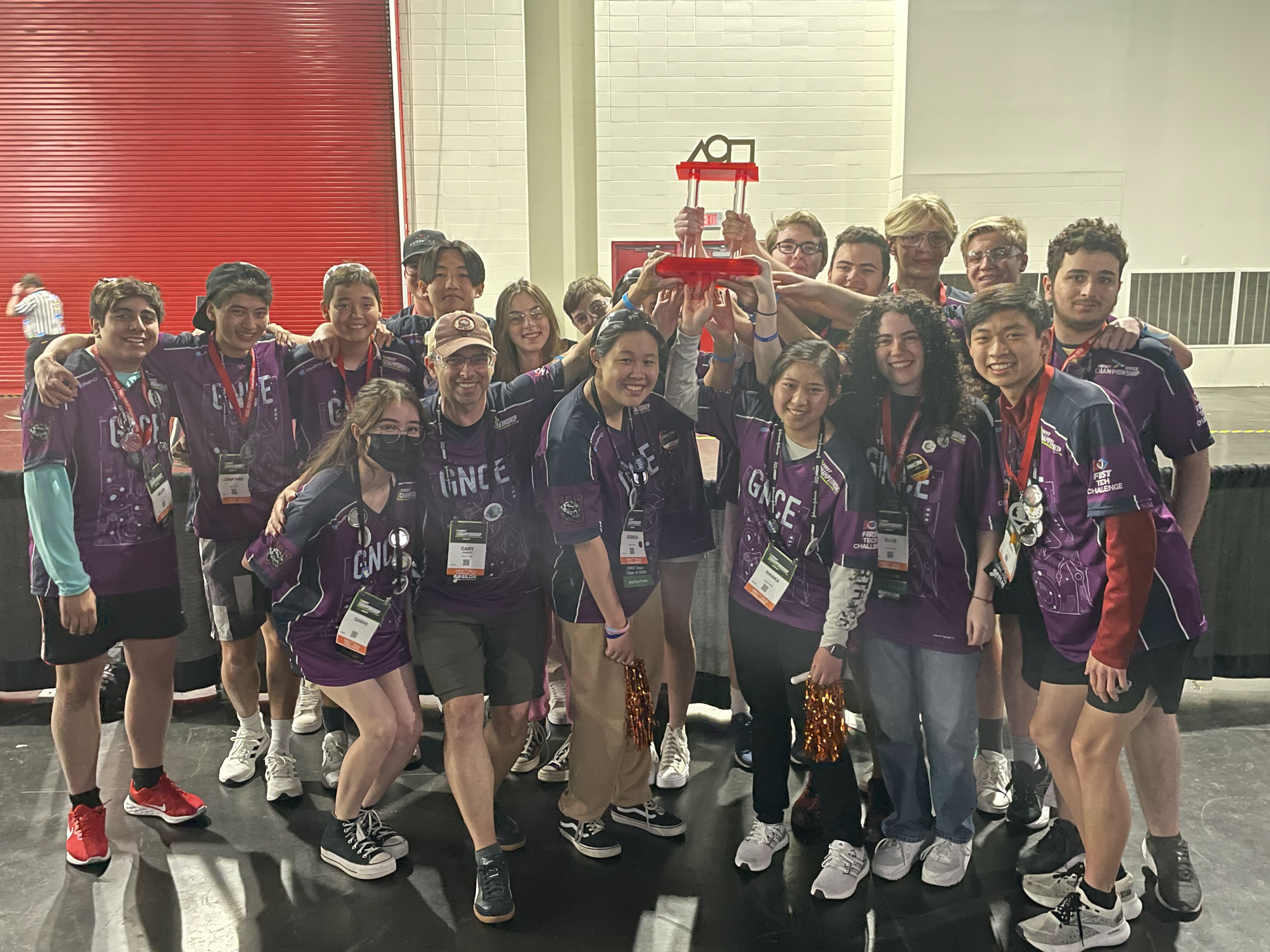 GNCE team at the World Championship event