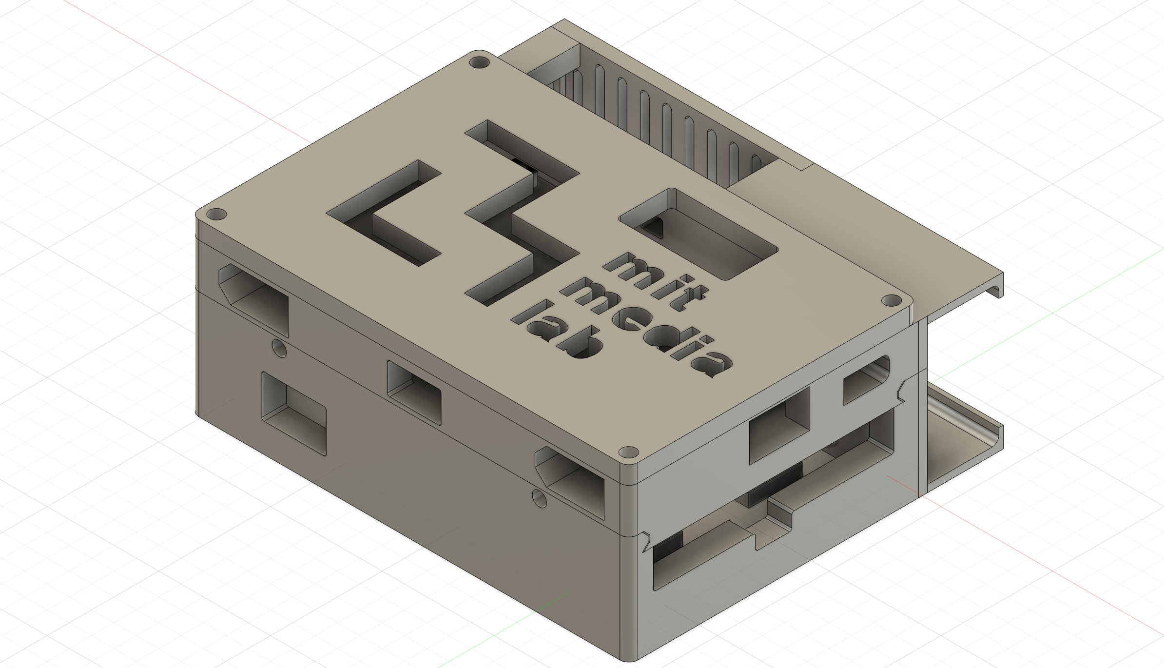 Revised power electronics housing